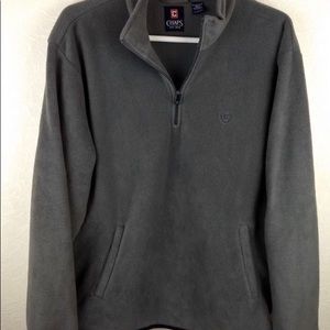 Chaps Men’s 1/4 zip fleece pullover
